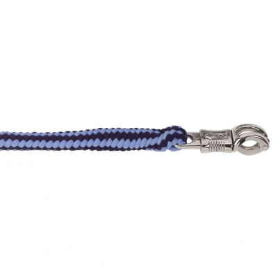 Afbeelding van Halstertouw hippo met paniekhaak blauw/marine