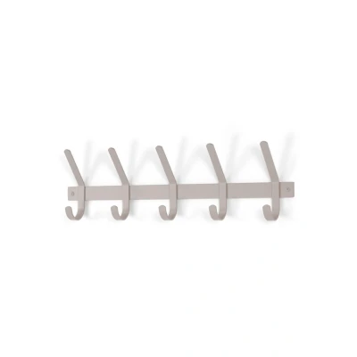 Afbeelding van DEXTER 5 Wandkapstok Silky Taupe