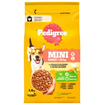 Afbeelding van Pedigree Adult Mini Hondenvoer Kip 1.4 kg