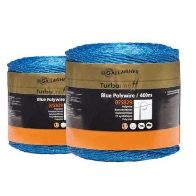 Afbeelding van Blauw schrikdraad duopack 2 x 400 meter