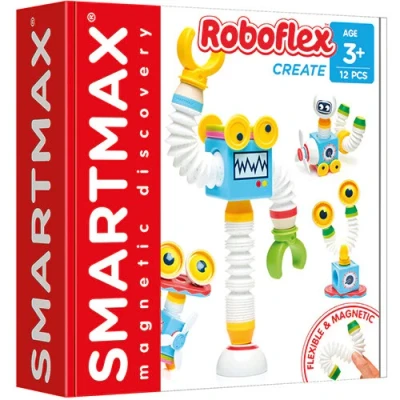 Afbeelding van Smartmax magnetische bouwset roboflex 12st