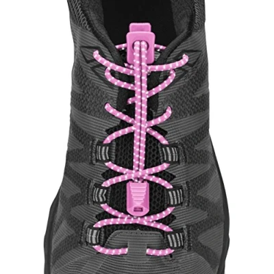 Afbeelding van Nathan Reflective Hardloop Veters Roze Maat: ONE SIZE
