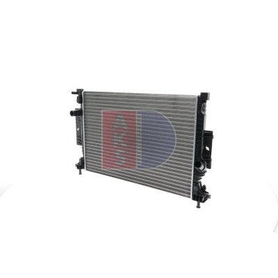 Afbeelding van AKS DASIS 090146N Radiateur voor voertuigen met/zonder airco 670 448 26 Manuale / Automatische versnelling Koelribben mechanisch gelast