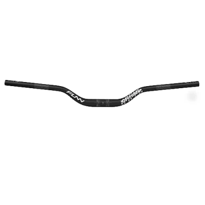 Afbeelding van Funn Upturn mountainbike kleerhanger met hoge verhoging 31,8 mm slangklem en 785 breedte, aluminium verhogingsbeugel voor BMX, 55 verhoging, zwart, MTB hanger