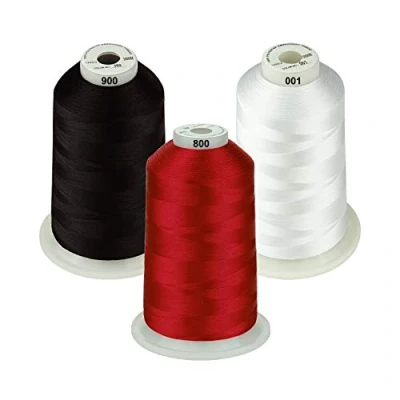 Afbeelding van Simthread 5000 m 5500Y multifunctionele borduurmachine polyester spoel kernkleur 1