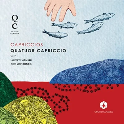 Afbeelding van Quatuor Capriccio, Gérard Caussé &amp; Yan Levionnois Capriccios (CD)
