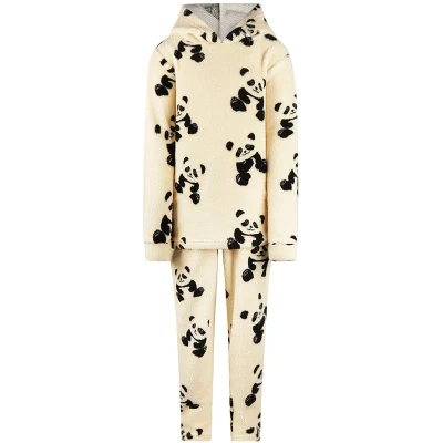 Afbeelding van Charlie Choe Meisjes Pyjamaset Off white