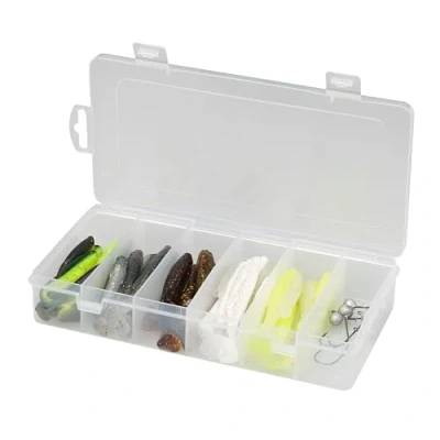 Afbeelding van Savage Gear Fat Minnow T Tail Kit Kunstaas Set (36 stuks) Shad