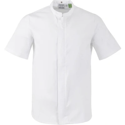 Afbeelding van Southside Harlem Koksjas Wit Korte Mouw Mesh Maat M BA116 Horeca &amp; Professioneel