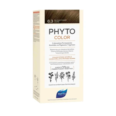 Afbeelding van Phyto Coloration des cheveux Phytocolor permanente 6.3 Blond foncé doré