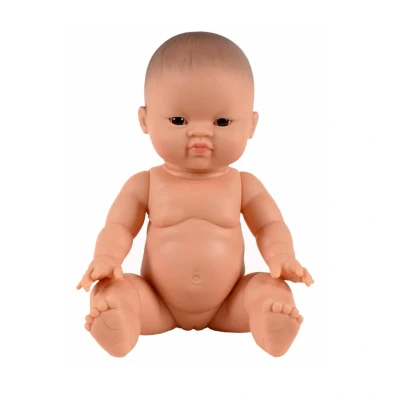 Afbeelding van Paola Reina Gordi babypop Aziatisch meisje 34cm