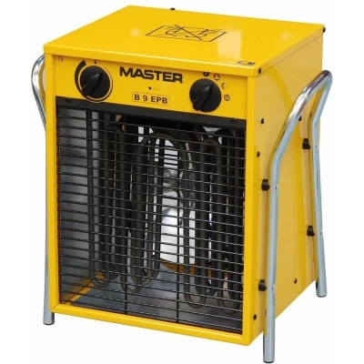 Afbeelding van Master Klimatechnik B 9IT Bouwkachel 4500 W, 9000 W Geel, Zwart