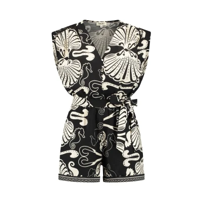 Afbeelding van Shiwi Jumpsuit, Dames, Maat: Small, Black sea pearl