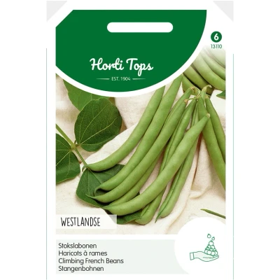 Afbeelding van Stokslabonen Westlandse Dubbele Z.Dr. Tuinplus