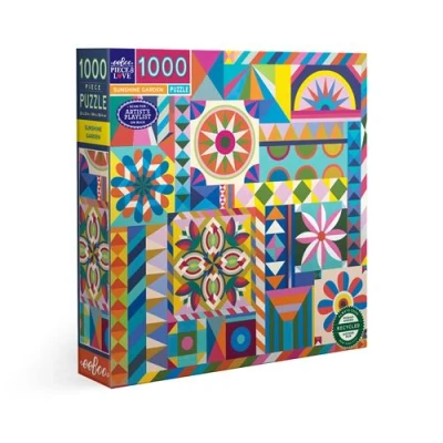 Image de Puzzle Sunshine Garden Eeboo 1000 pièces