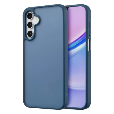 Afbeelding van imoshion Hoesje Geschikt voor Samsung Galaxy A15 (5G) Color Guard Backcover Donkerblauw