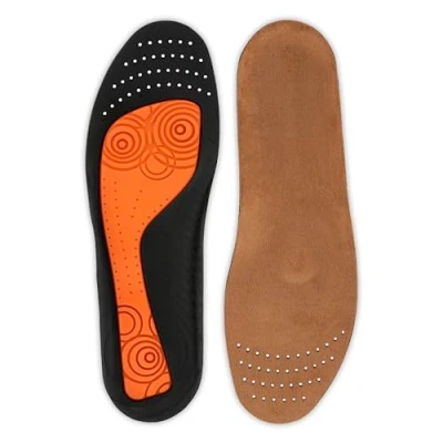 Afbeelding van Bama Balance Comfort inlegzolen, ergonomische inlegzolen voor volwassenen, schokabsorberend en ademend, 1 paar, 36 EUR 48, Bruin