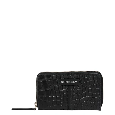 Afbeelding van Burkely Cool Colbie Medium Zip Around Wallet black Dames portemonnee