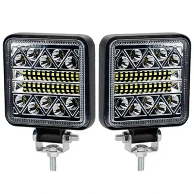 Afbeelding van LED werklampen 2 stuks AnTom extra koplampen tractor 102W 12V 24V schijnwerper auto 15000LM achteruitrijlicht, voor graafmachines, tractoren, trekkers, heftruck, ATV, vrachtwagen, offroad (4x4) ..