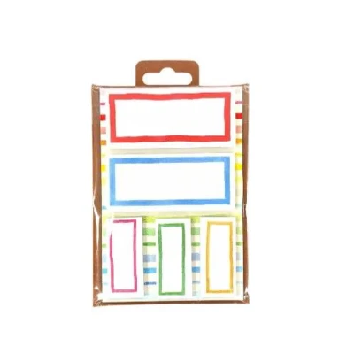 Afbeelding van Rainbow set sticky notes BTS037
