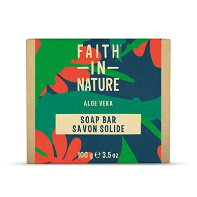 Afbeelding van Faith In Nature Aloë Vera Soap Bar 100GR