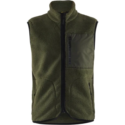 Afbeelding van Blaklader 3820 2955 Pilé bodywarmer Herfstgroen