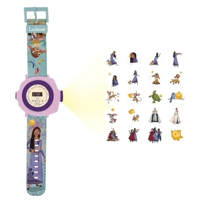 Afbeelding van Digitaal horloge met 20 afbeeldingen projectie Wens design