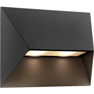 Afbeelding van Nordlux Pontio Wandlamp B 27 Zwart