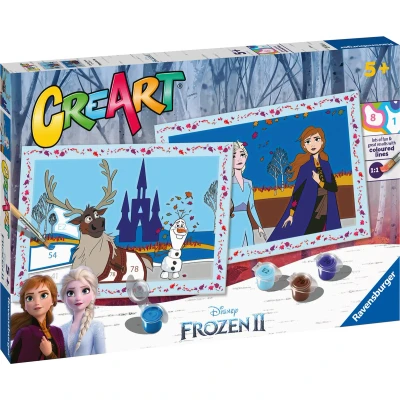 Afbeelding van Ravensburger CreArt Disney Frozen 2 Friends for Life Schilderen op nummer voor kinderen