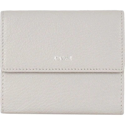 Afbeelding van JOOP! Leren Portemonnee Lantea Simona Purse Lightgrey Lichtgrijs