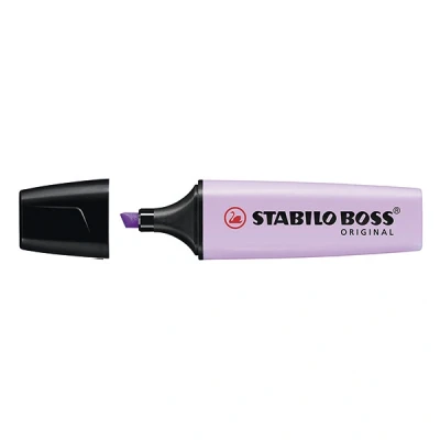Image de STABILO SURLIGNEUR BOSS PASTEL MAUVE
