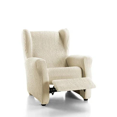 Afbeelding van Martina Home Model Emilia relaxstoelhoes, ivoorkleurig