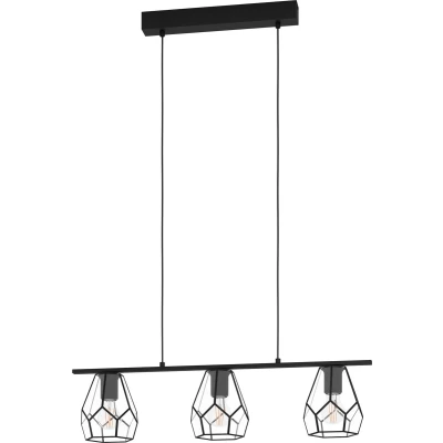 Afbeelding van EGLO Mardyke Hanglamp E27 77,5 cm Zwart