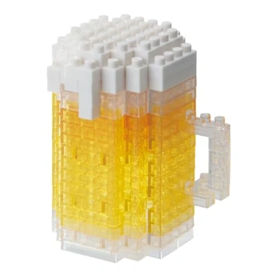 Afbeelding van Nanoblock NBC 245 bierspeelgoed, 245, meerkleurig