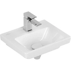 Afbeelding van Villeroy &amp; Boch Subway 3.0 fontein wit ceramic+ (37 x 30,5 cm) 1