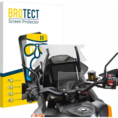 Afbeelding van BROTECT Screenprotector voor KTM 1290 Super Adventure S 2021 TFT 7&quot; Snelheidsmeter Folie Beschermfolie Beschermglas transparant