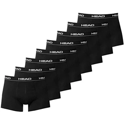 Afbeelding van Head 841001001 Boxershorts voor heren, 8 stuks, Zwart, M