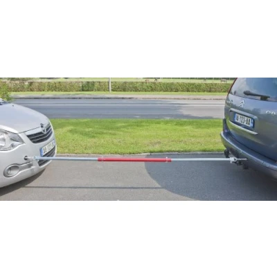 Image de Mottez Barre de remorquage Rouge 235 cm