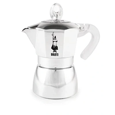 Afbeelding van Bialetti Dama Pure Ice Moka Express 0,18 l Metallic