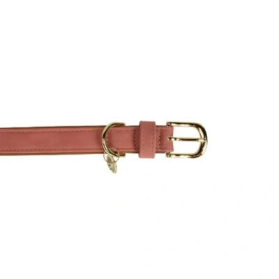 Afbeelding van Kentucky Hondenhalsband Soft Vegan Leather Peach/Bruin 62cm Agradi.be