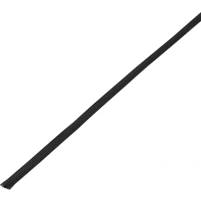 Afbeelding van TRU COMPONENTS 1572555 CBBOX0612 BK Gevlochten slang Zwart PET 6 tot 12 mm 10 m