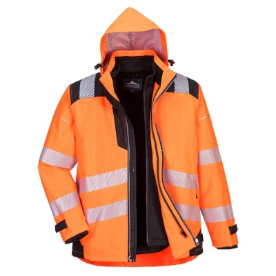 Afbeelding van PW3 Hi Vis 3 in 1 Jack maat 4XL, OrBk