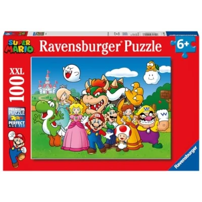 Image de Puzzle 100 pièces XXL Ravensburger Super Mario Fun