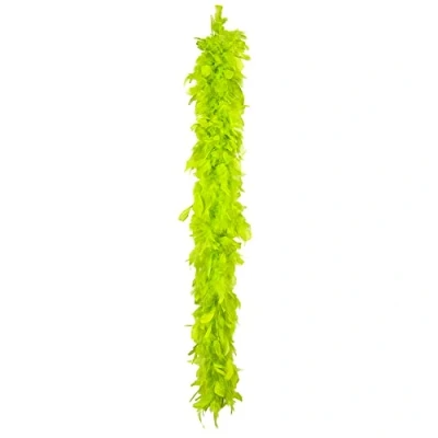 Afbeelding van Boland Boa 50 g limoengroen Groen Volwassenen Unisex Showgirl Glitter and Glamour