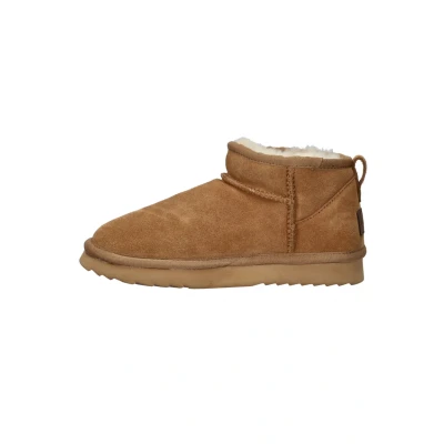 Afbeelding van Warmbat Australia Durack Snowboots, Dames, Maat: 40, Cognac Veloursleer