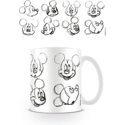 Afbeelding van Disney Mickey Mouse Sketch Faces Mok