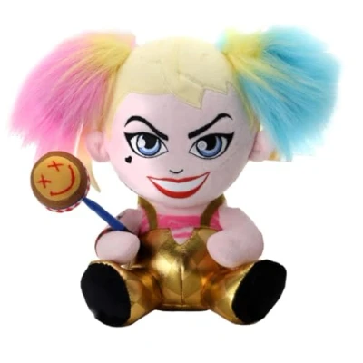 Afbeelding van Kidrobot Harley Quinn Birds of Prey pluche knuffeldier speelgoed kinderen 20 CEM cadeau verjaardag verzamelaars Halloween