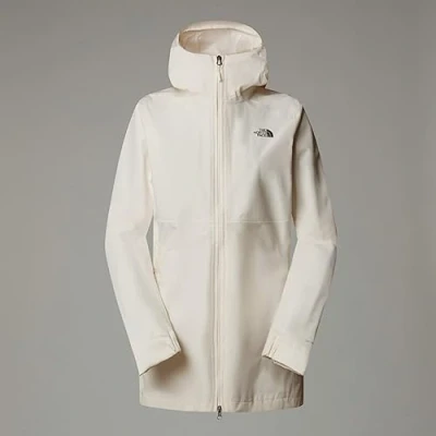 Afbeelding van The North Face Hikesteller Jacket Outdoorjas, Dames, Maat: XS, White dune