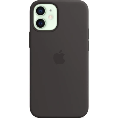 Afbeelding van Apple origineel Silicone MagSafe Case iPhone 12 Mini Black MHKX3ZM/A