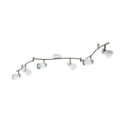 Afbeelding van EGLO 97354 spotje Oppervlak spotverlichting Nikkel, Wit GU10 LED 5 W